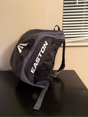 Easton Men's Black & Gray Sports Backpack